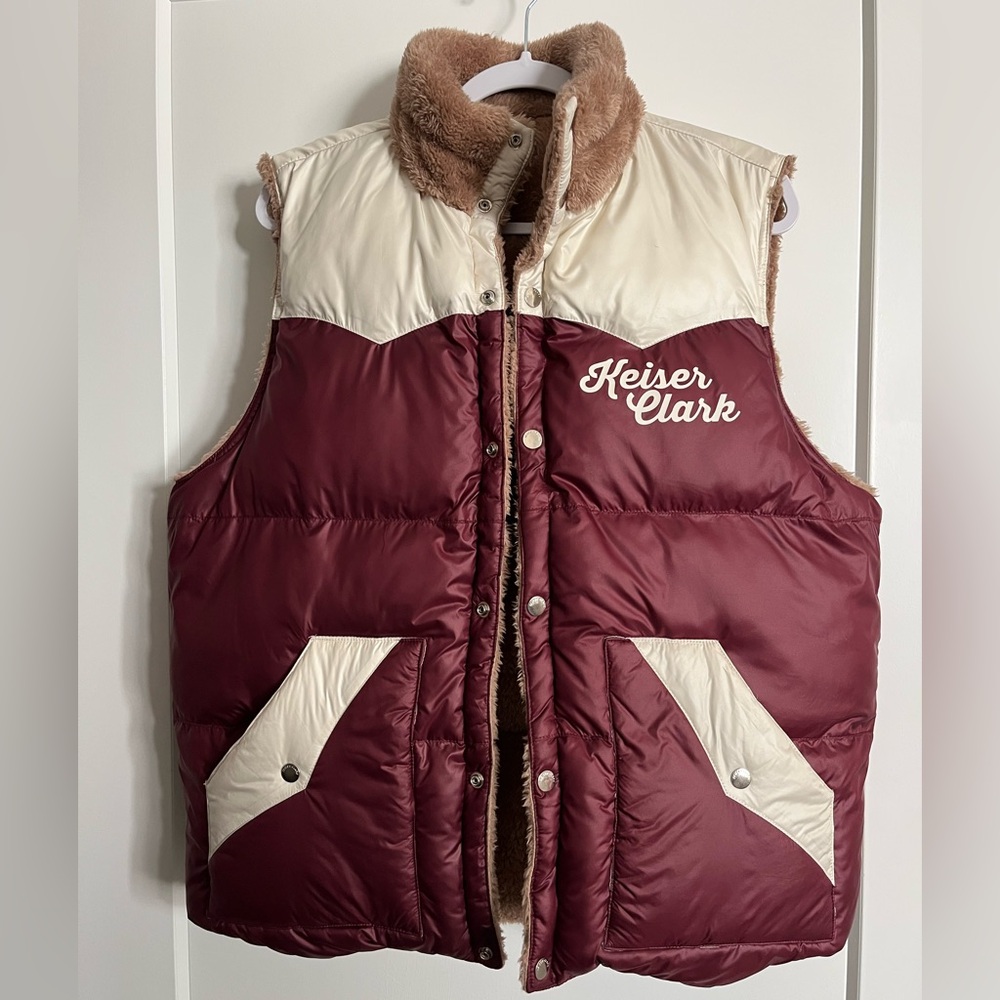 Keiser Clark Lucky Number 7 Reversible Puffer Vest